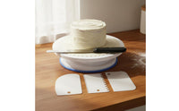 Rotating Design Cake Turntable and Decorating Set All-in-All-Inclusive Cake Turntable Stainless Steel Spatulas Baking Supplies Set Food Grade Material for Home Bakers, Beginners