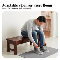 Rectangular Utility Stool Waterproof Single-Level Riser Anti for Home