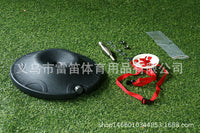 厂家批发足球训练器 速度球 快速球 大底座灌水灌沙训练器比赛用
