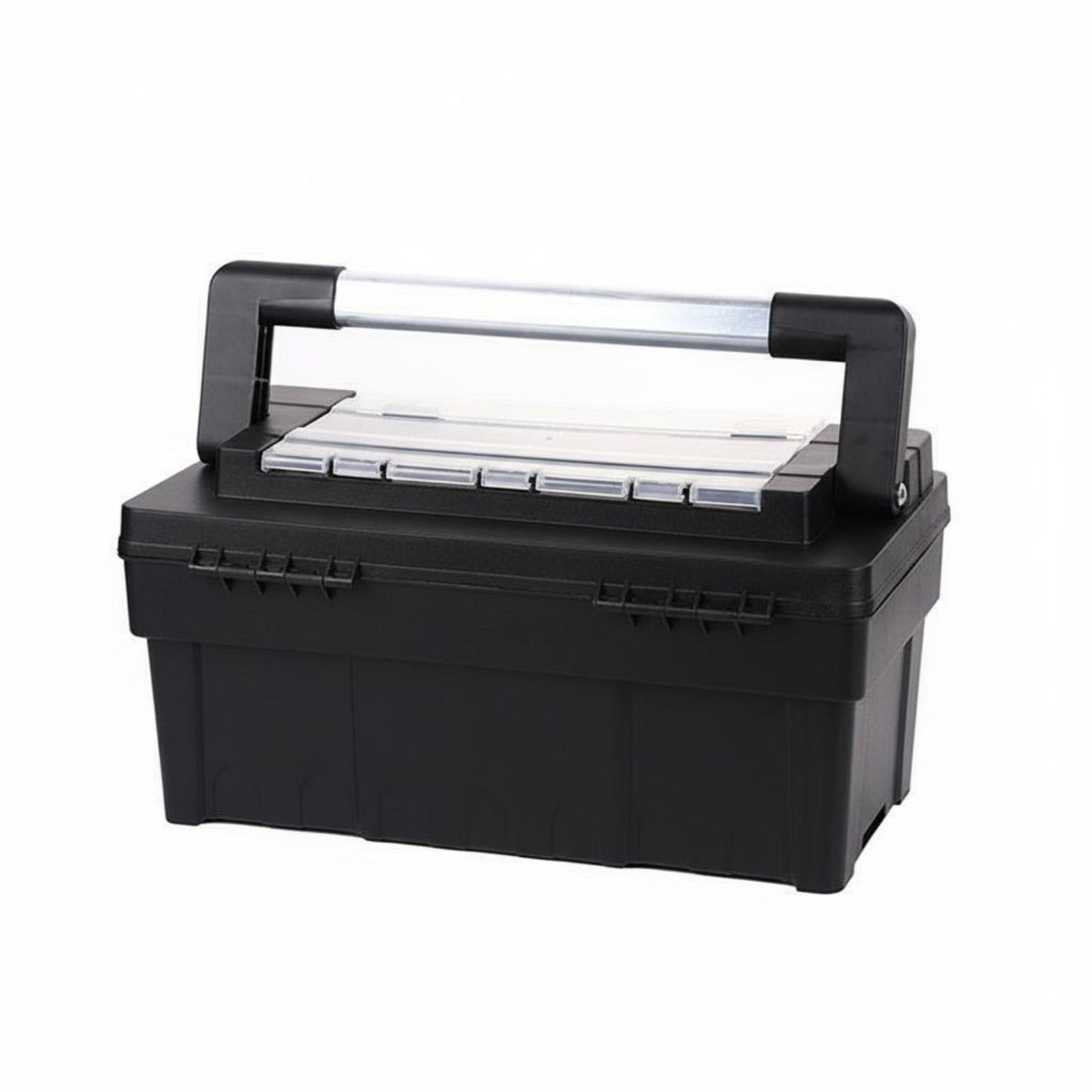 Wheeled Design Rolling Toolbox Multi-Compartment Portable Toolbox with Wheels Sturdy Construction Rolling Stackable Tool Box Heavy Duty for Technicians