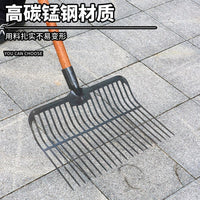 锰钢水田专用叉一体成型叉尖锋利加密加宽坚固耐用不易变形不弯腰