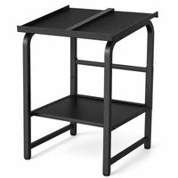 Slanted Dumbbell and Kettlebell Storage Rack Freestanding Dumbbell and Kettlebell Rack Versatile Space-Saving for Fitness Enthusiasts