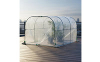 Mini Greenhouse Spliceable Mini Greenhouse Tunnel Small Outdoor Hothouse Insulated Hoop House Easy Assembly for Balcony, Patio