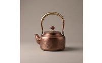 Copper Tea Kettle Round-Bodied Copper Kettle Coating-Uncoated for Kitchen