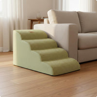 Pet Stair Ramp Washable Foam Pet Stairs Sturdy for Sofa