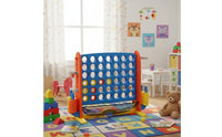 4 in a Row Game Educational Kids Four in a Row Toy Smooth Edges Score Four Game for Parents and Children, Families