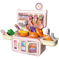 Pretend Play Kitchen Set with Spray Function for Kids