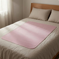 Washable Underpad Stitched Edging Mattress Protector Wavy Texture for Seat