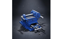 Cross Slide Press Vise Industrial Grade 2 Way Sliding Vise for Woodworkers