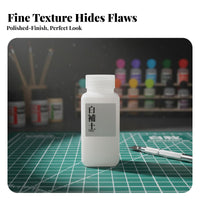50 Ml Fills Imperfections Hobby Surfacer Putty Wear Resistant Surface Filler Improves Paint Adhesion Crafting Material Buildable Coverage for Miniature Painters