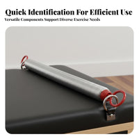 Replacement Part Pilates Reformer Coil High Elasticity Pilates Tension Coil Heavy Duty Long-Lasting for Gym Owners, Physical Therapists, Advanced Practitioners, Rehabilitation Center, Workout