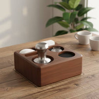 Espresso Accessory Holder Premium Tamper Station Sturdy for Countertop