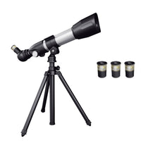 Astronomical Telescope Stable Tripod Stargazing Telescope Fully Coated Optics Science Toy for Students, Kids, Outdoor