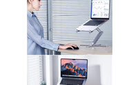 Foldable Laptop Stand Portable Computer Accessory Sturdy Metal