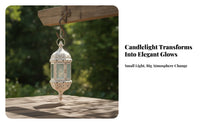 Vintage Lantern with Metal Frame