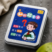 Educational Knowledge Energy Cards for Kids and Students, Interactive Idiom Brain Teasers