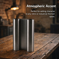 Industrial Style Metal Vase