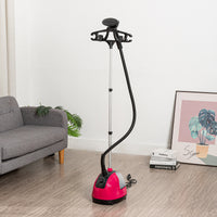 Steam Ironing Machine with Single Rod, Foldable, EU Plug