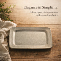 Rustic Ceramic Plate, 12-12.9cm Diameter