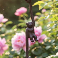 Cast Iron Monkey Hook Retro Look Monkey Plant Hook Long-Lasting for Balcony