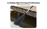Double-Bladed Kayak Paddle Reinforced Portable Kayak Paddle Split Shaft Boat Oar Buoyant Design Aquatic Activities Equipment