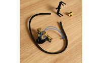 Solenoid Actuator Kit Electrical Connector Wires Electromagnetic Actuator Set Unidirectional Stream Industrial Part for Repair