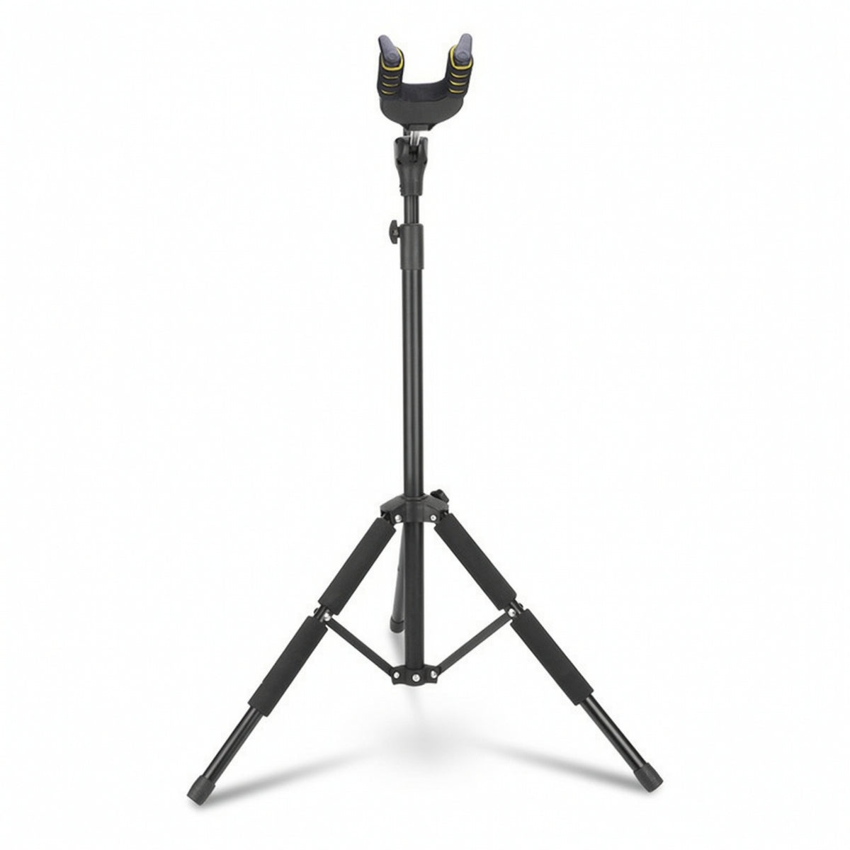 Guitar Stand with Self Locking Head Floor Standing Guitar Stand Adjustable Height for Practice Room