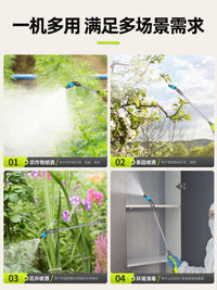 Electric Sprayer 6L with Mist Mode, HDPE Nozzle, PVC Tank