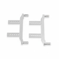 2 Pieces Metal RC Car Body Pillar Lightweight Aluminum Body Post Set Chassis Upgrade Component for Bashing
