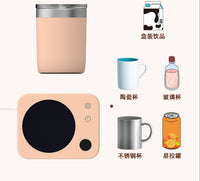 110v保温杯垫台湾日本可调温80度55热水恒温器出口智能加热底座
