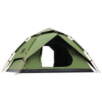 Double Layer Dome Tent Top Cover Double-Layer Tent Black Base Trim