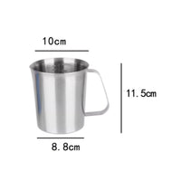 Stainless Steel Measuring Cup Rust Resistant Pouring Container Wide Mouth