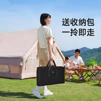 原始人户外折叠麻将桌子旅行便携迷你麻将牌野餐桌椅露营装备用品