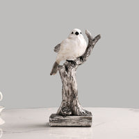 Minimalist Bird Figurine Set of Four for Home Decor