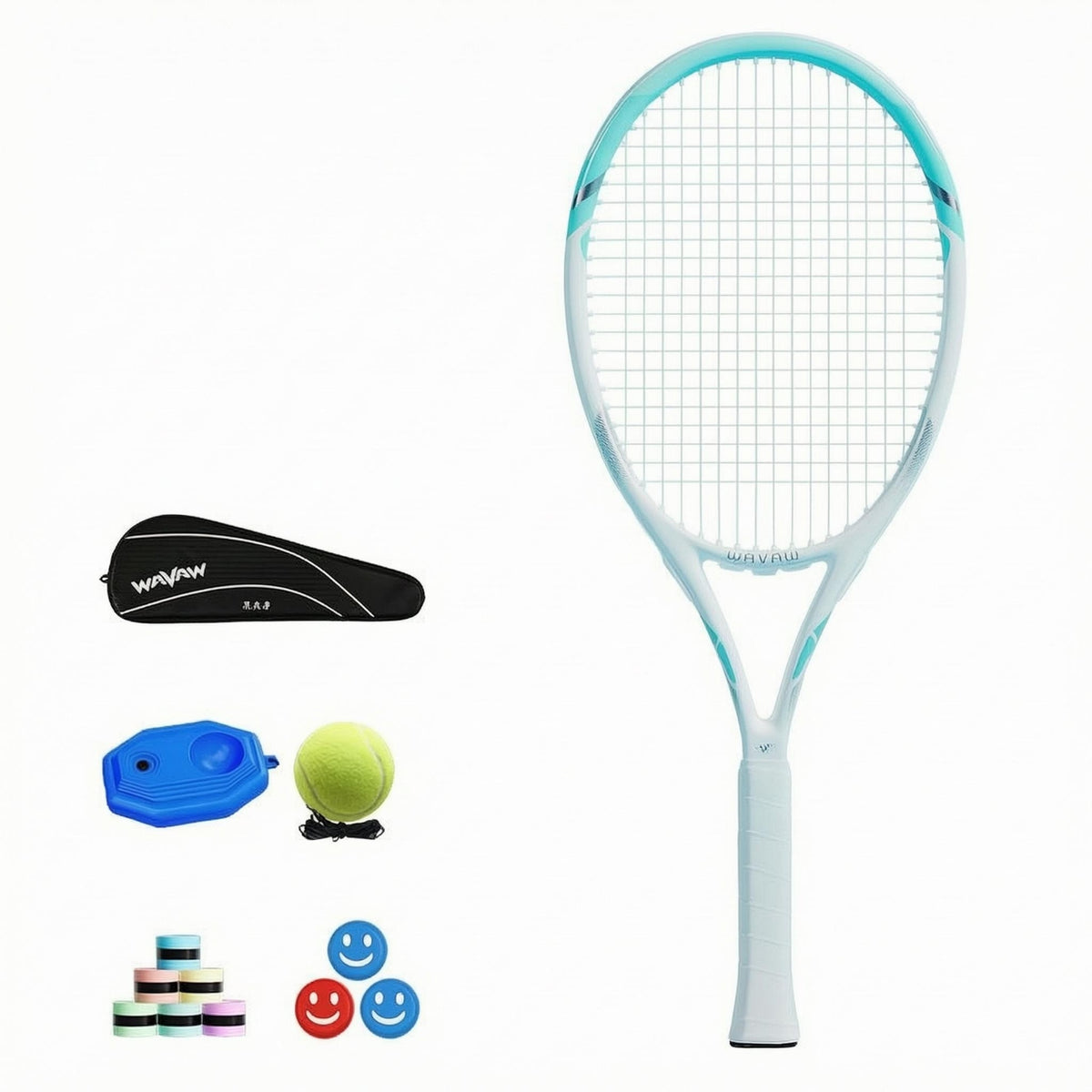 Training Tennis Racket Wrapped Handle Sports Equipment Lightweight