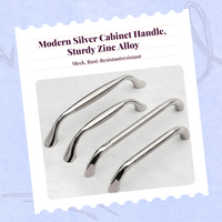 Zinc alloy drawer handle