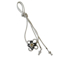 Authentic Obi Cord with Flower Ornament Elegant Kimono Waist Cord Lightweight Kimono Obi Belt Versatile for Festivals