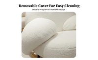 Panda-Shaped Armchair Snug Visually Pleasing Upholstered Lounge Armchair Luxuriously Soft Comfort High Supportrest for Adults