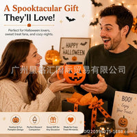 Halloween Pumpkin Dessert Cup Pint Cup Holder