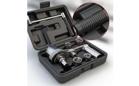 Lug Wrench with Storage Case Compact Tire Wrench Kit Tool Heavy-Duty High Rotational Force for Drivers, Roadside Emergencies