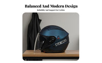 Electric Bike Helmet 3C Certified Double Lens Helmet Four-Season for Men, Women, Commuting
