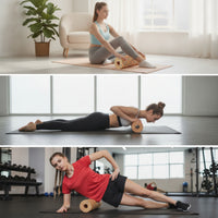 Dense Expanded Polypropylene Foam Roller Lightweight High-Density Foam Roller Long-Lasting Compact for Yogis, Stretching Practice