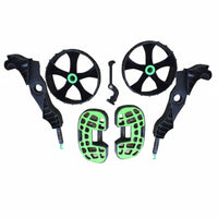 Detachable Kayak Cart Heavy Duty Beach Wheel Kayak Cart High Load Capacity Watercraft Carrier for Outdoor