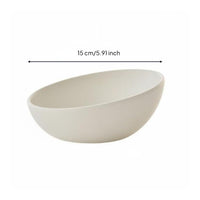 Tilted Feline Bowl Anti Vomiting Ceramic Pet Bowl Dishwasher Safe