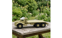 Cargo Carrier Model 1:43 Scale Flatbed Truck Model Die-Cast Flatbed Truck for Collectors, Hobbyists