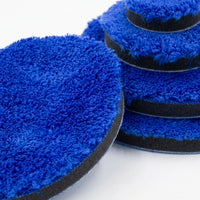 5-Inch Polishing Pad and Microfiber Car Detailing Pads, Soft Polishing Cloth for Waxing, Reusable Automatic Buffing Tool 1-Pack