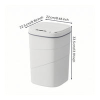 Touchless Trash Can Handsno-Touch Electric Trash Can Splash-Resistant