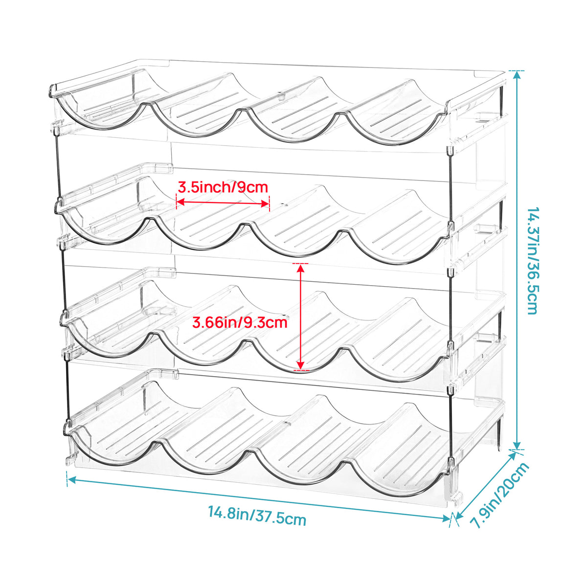 4-tier / 4-bottle