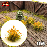 ZWZ Creator Model Textured Flower Cluster for Miniature Scenes DIY Sand Table Model Material