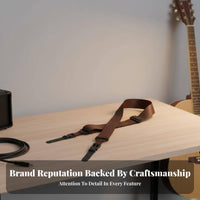Guitar Strap with Quickly Release Buckle Adjustable Guitar Shoulder Strap Lightweight for Live Performances